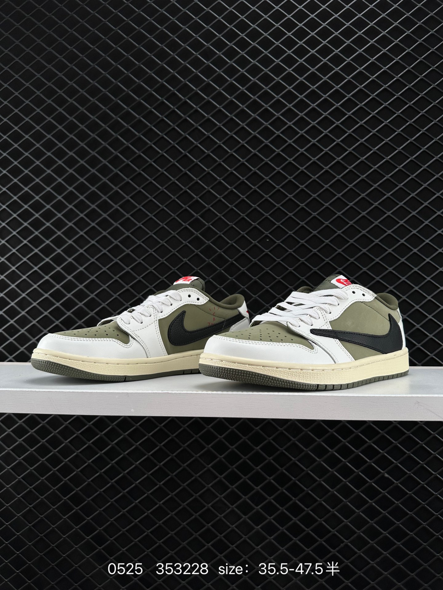 fragment design x Travis Scott x Nike Air Jordan 1 Low OG SP